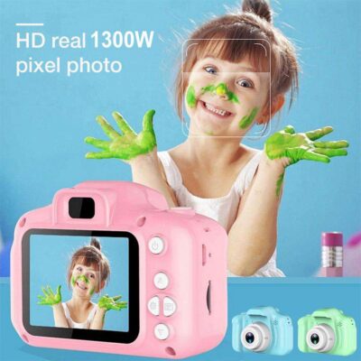 Kid Gifts Cartoon Small Toy video children fun Camera HD 720p 1080p 4K Kids Digital Camera