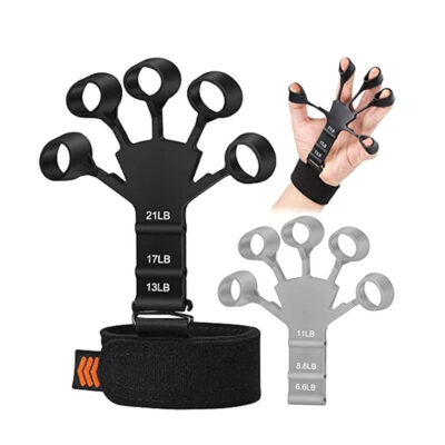 Non-Slip Gym Hand Grip with Arm Function Finger Massage Area for Fitness Use